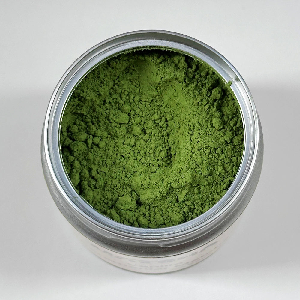 30 grams Packed a Can Green Tea Powder Matcha Vanilla Flavored Ceremonial Grade 6S