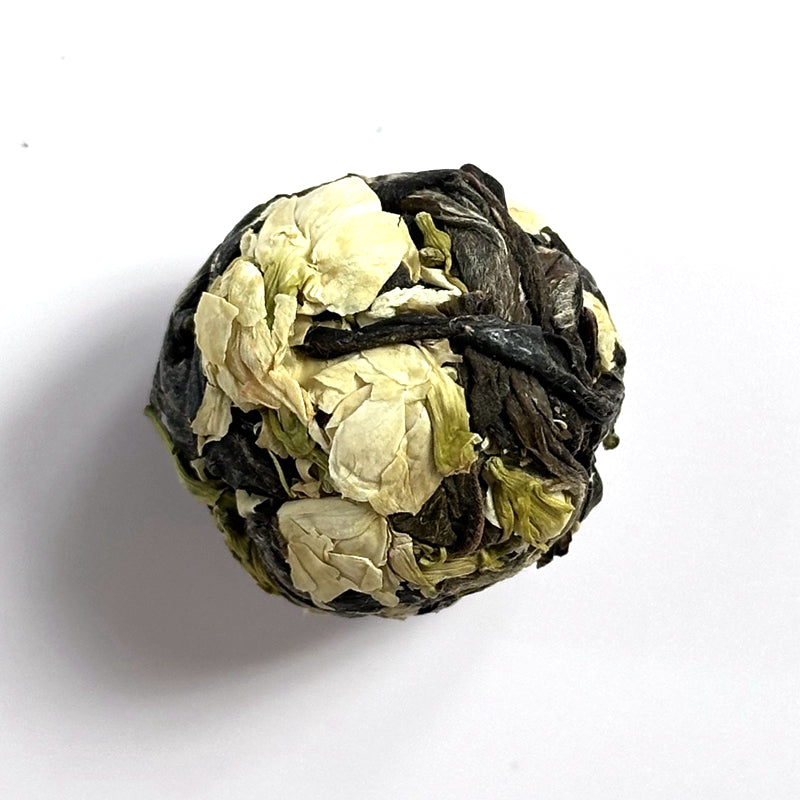 Jasmine Flower Sheng Puerh Tea Ball