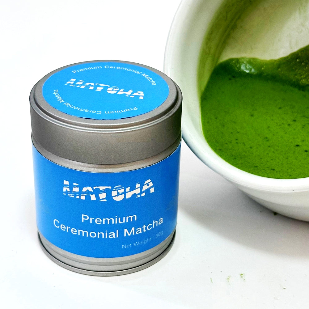 30 grams packed a can Green Tea Powder Matcha Ceremonial Grade 6S