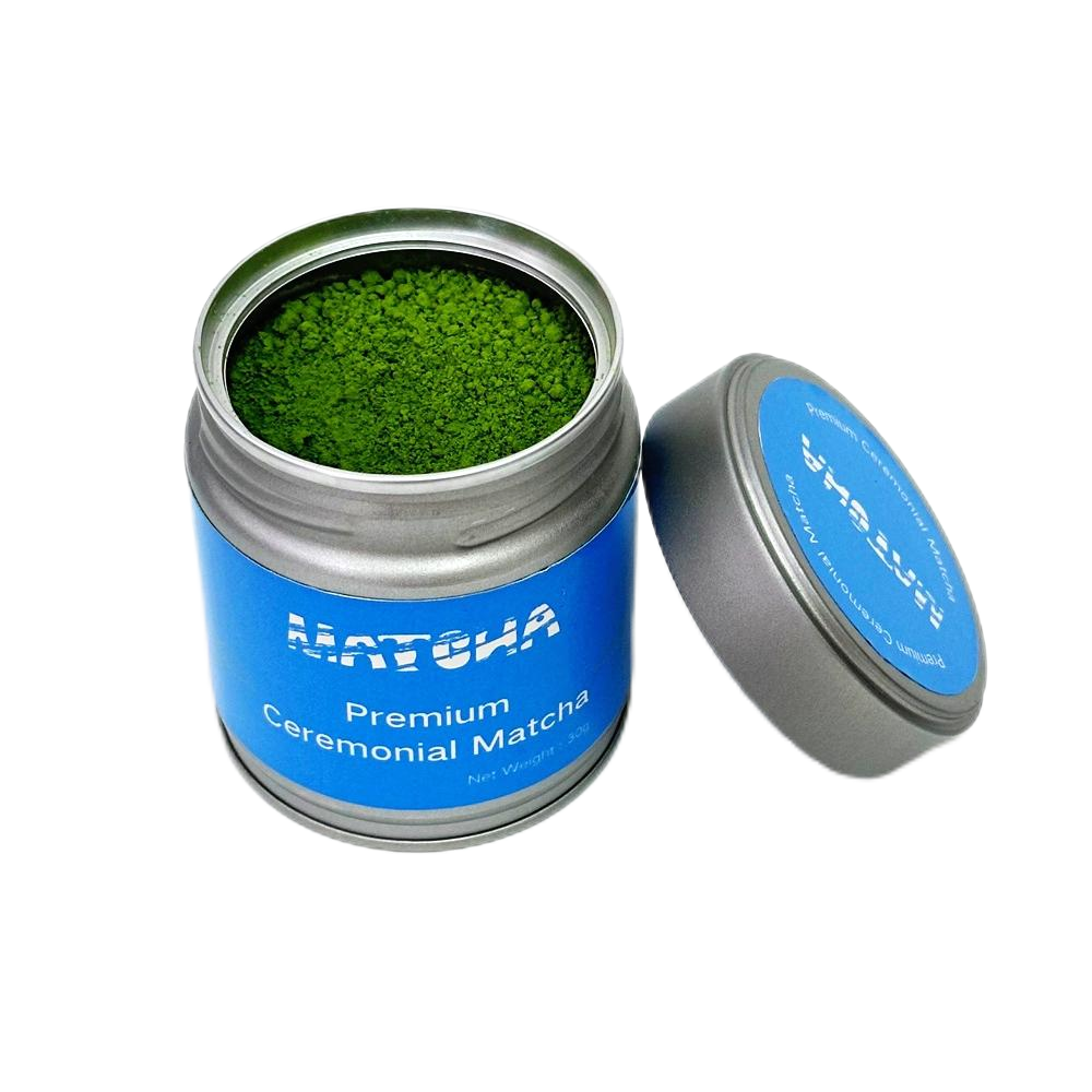 30 grams packed a can Green Tea Powder Matcha Ceremonial Grade 6S