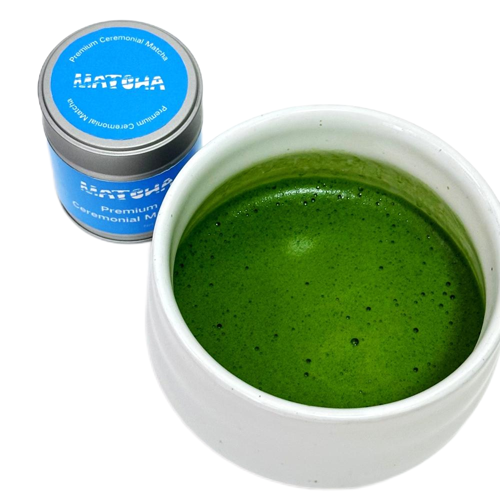 30 grams packed a can Green Tea Powder Matcha Ceremonial Grade 6S