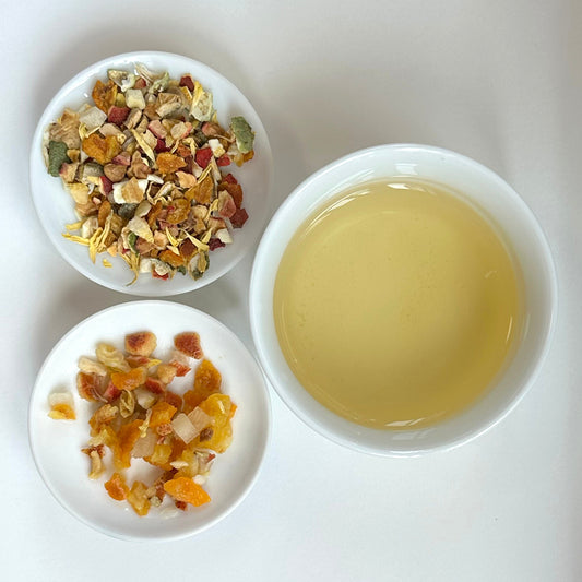 Rose Kumquat Lemon Fruit Tea