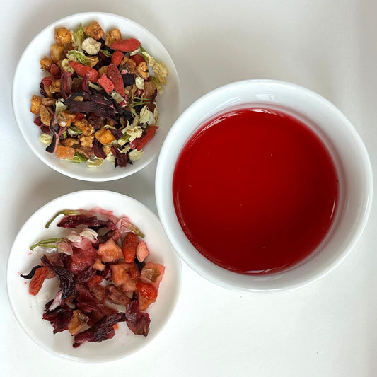 Strawberry Fruit Jasmine Flower Fruit Tea