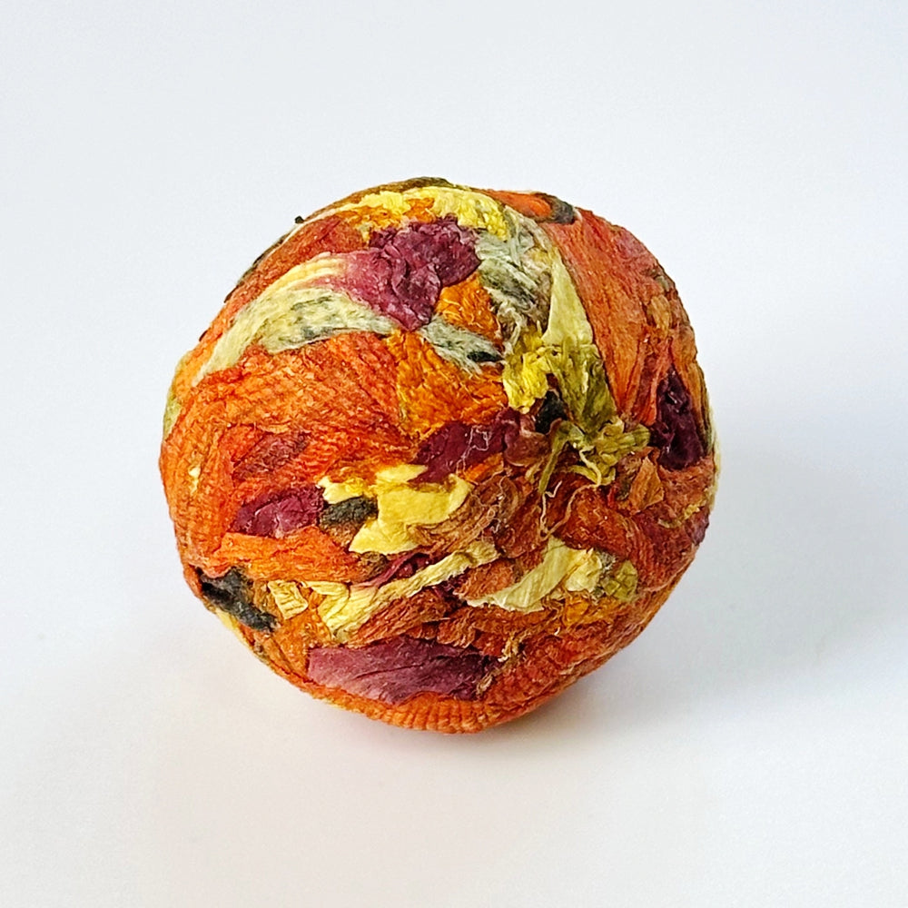 Hand-wrapped Flower Tea Ball Rose & Jasmine & Chrysanthemum 500grams Packed