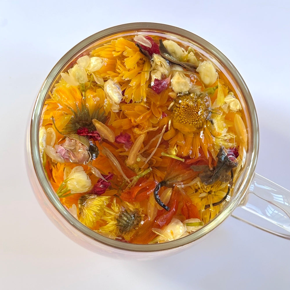 Hand-wrapped Flower Tea Ball Rose & Jasmine & Chrysanthemum 500grams Packed