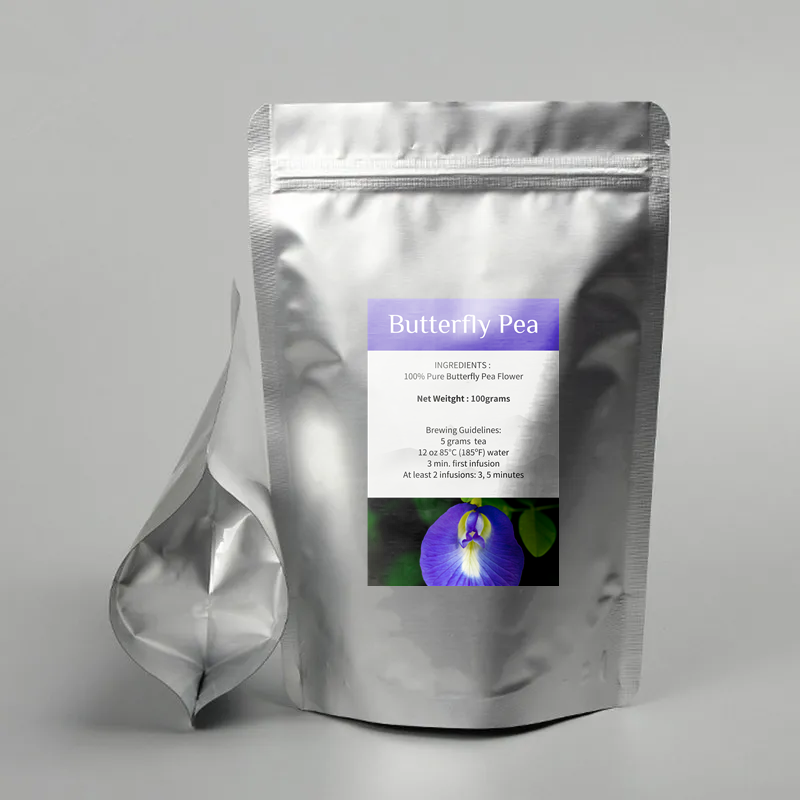 Pure and Natural Dried Butterfly Pea Flower Tea 100grams packed