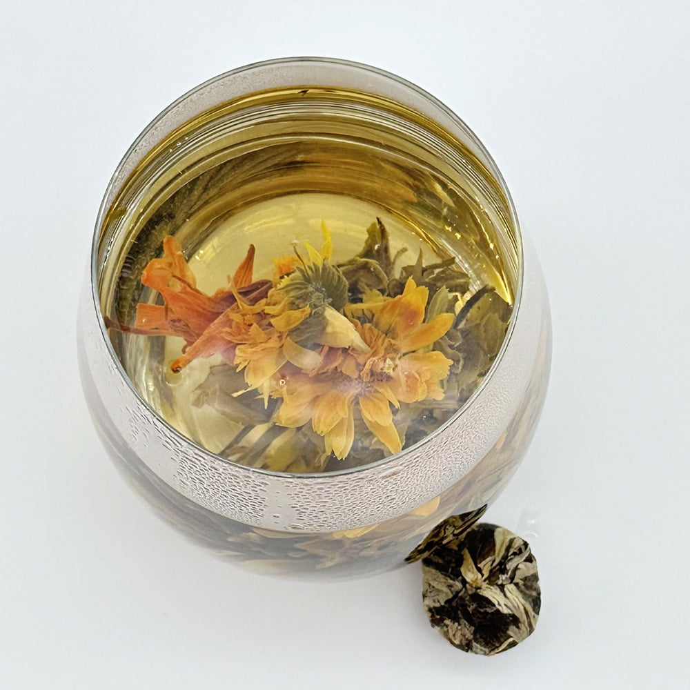 Handmade flower blooming tea ball - Love of Butterfly