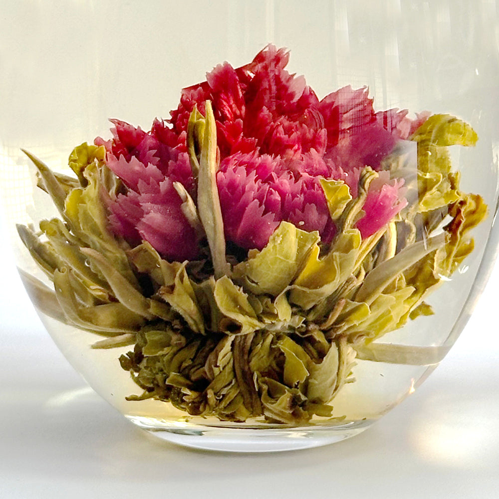 Handmade flower blooming tea ball - A Profusion of Colour