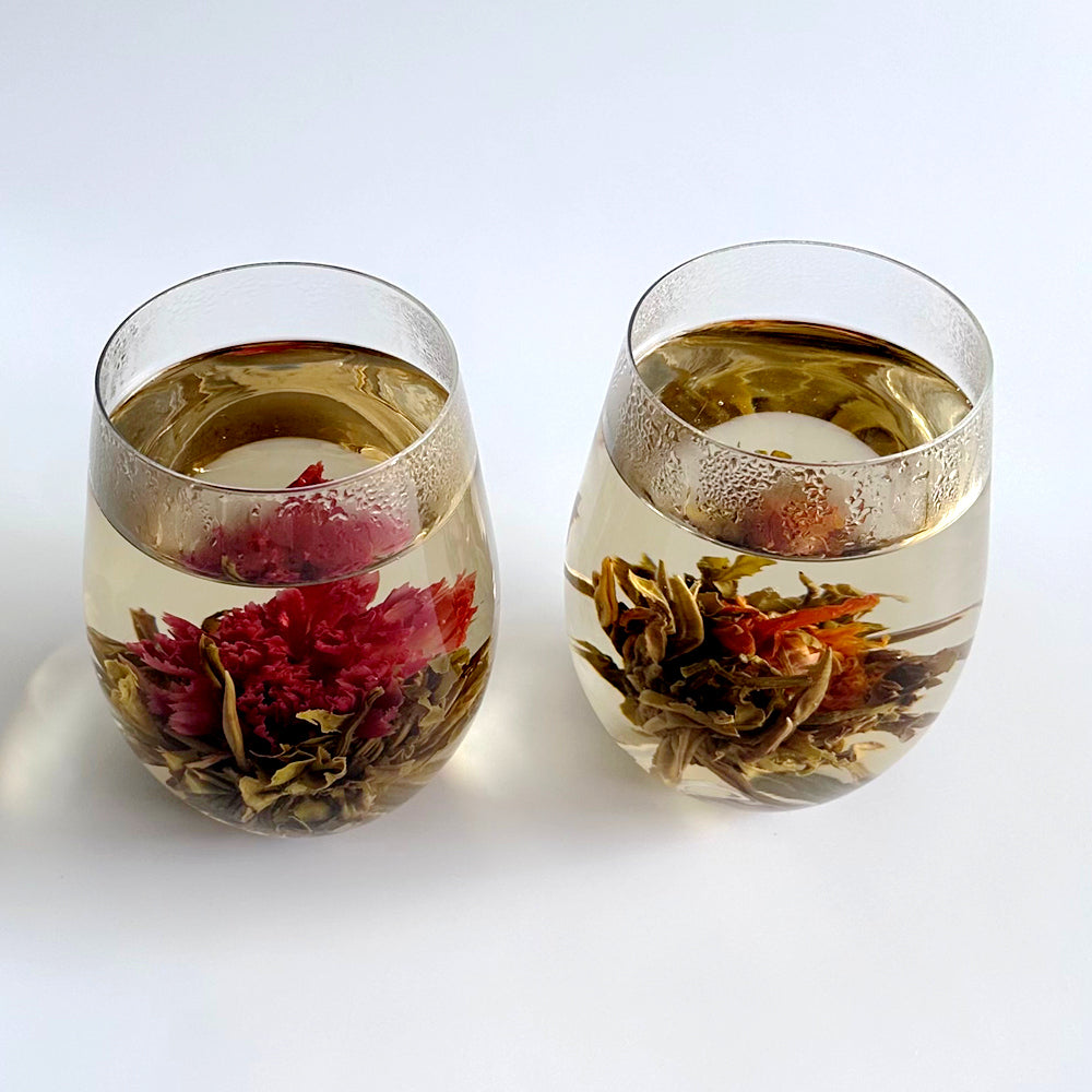 Handmade flower blooming tea ball - A Profusion of Colour