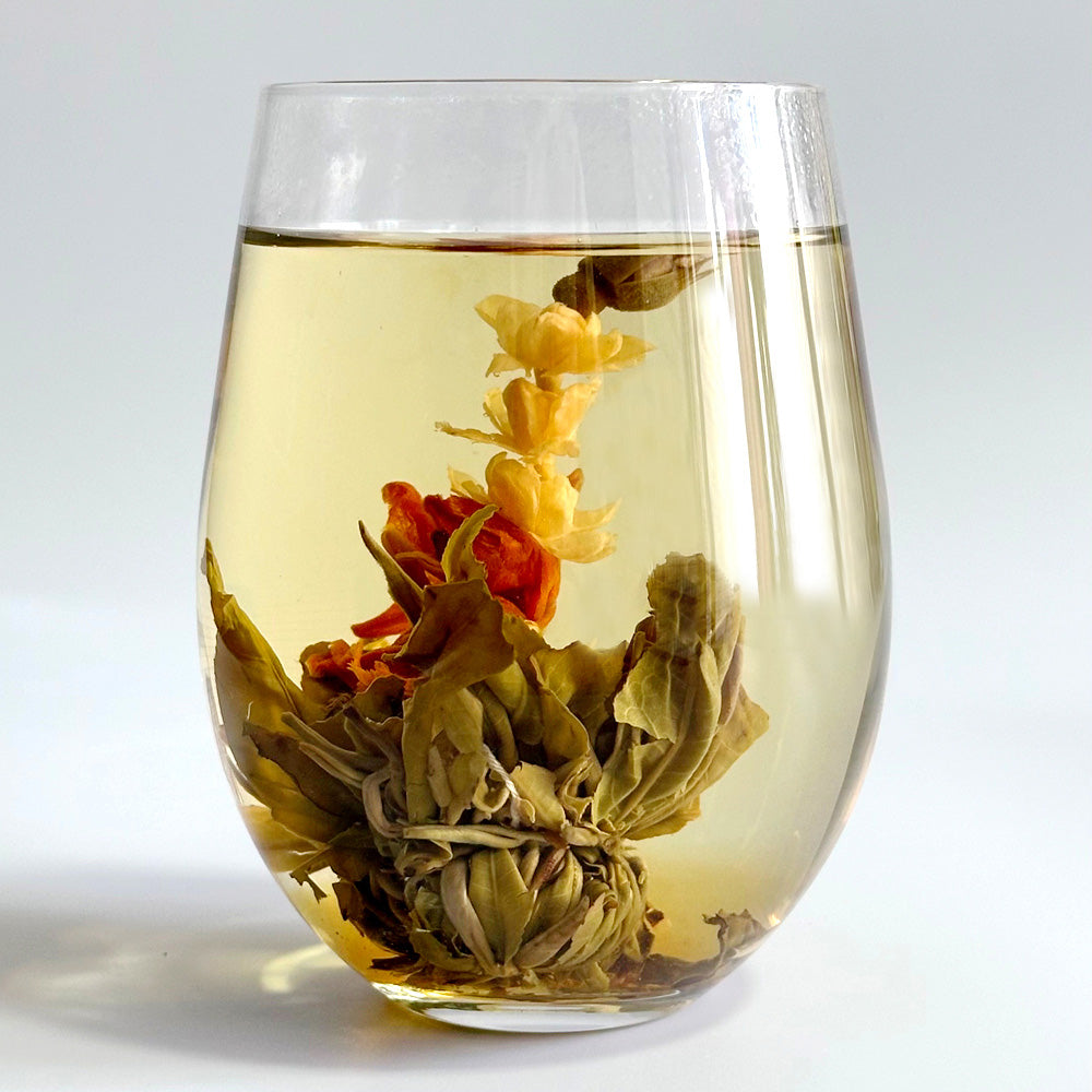 Handmade Flower Blooming Tea Ball - The Golden Dragon Spits Pearls