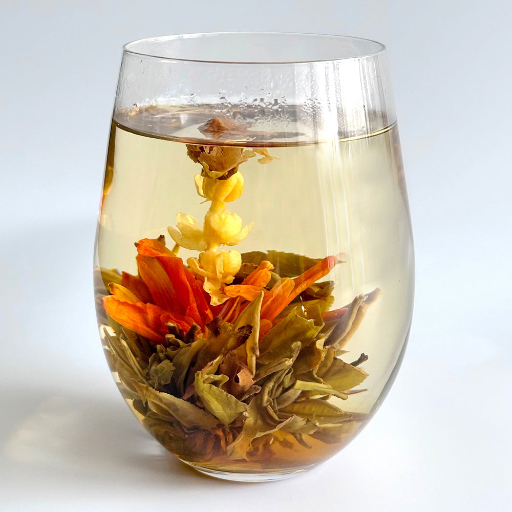 Handmade Flower Blooming Tea Ball - The Golden Dragon Spits Pearls