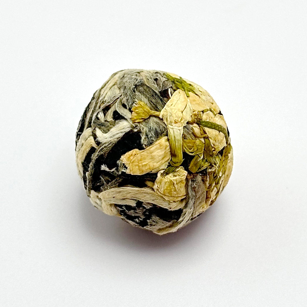 Yunnan White Tea Ball with Jasmine Flower