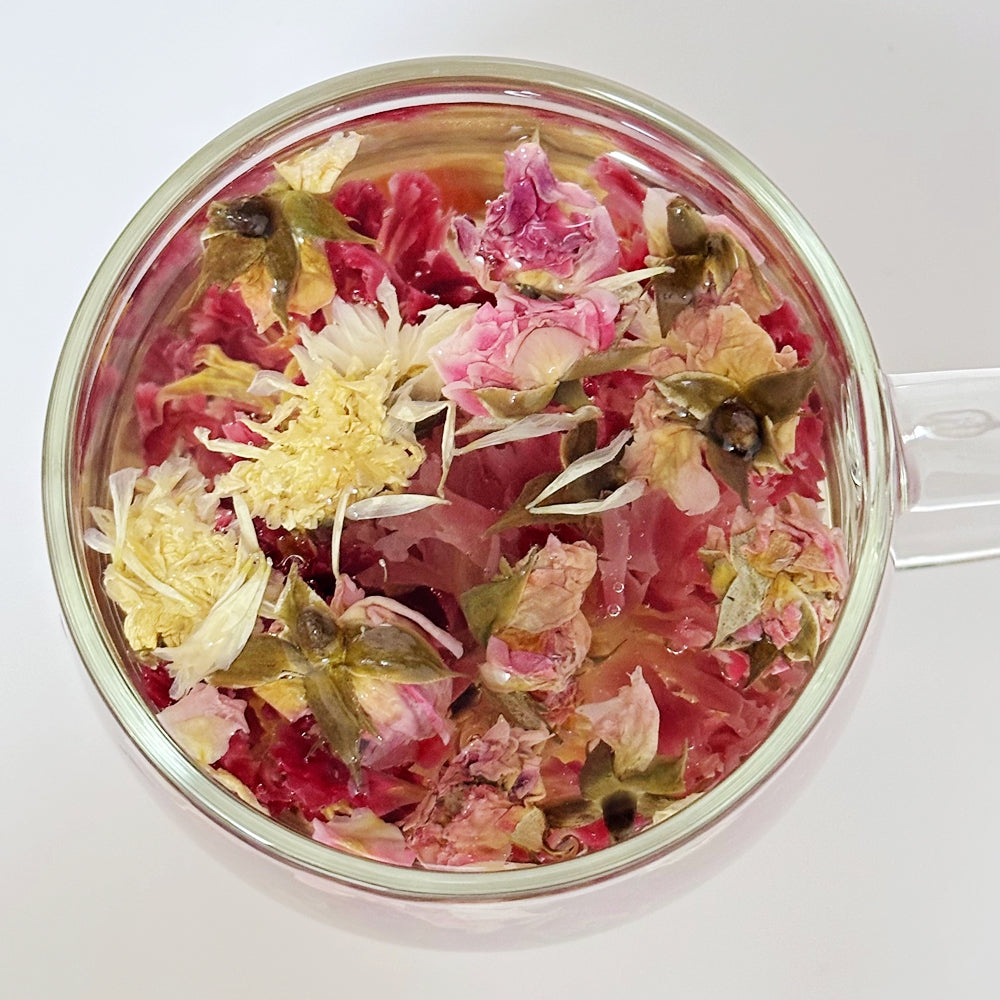 Hand-wrapped Flower Tea Ball Rose & Jasmine 500grams Packed