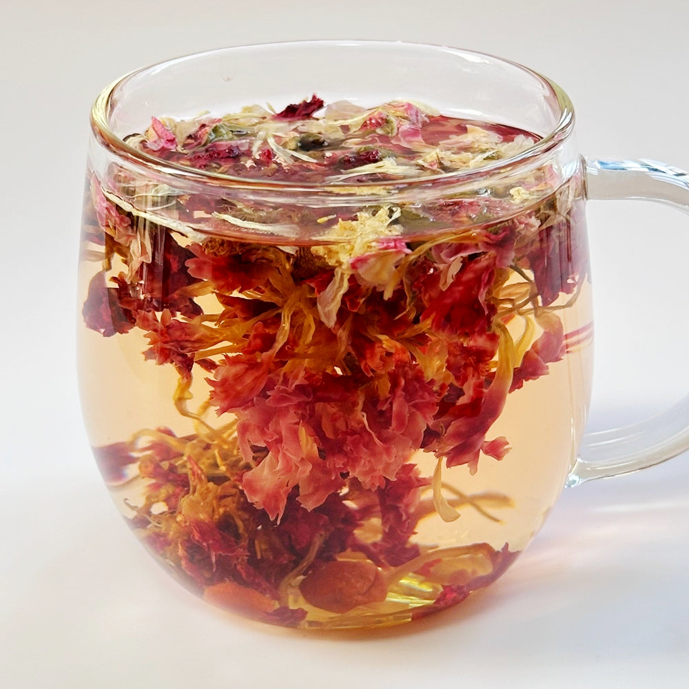 Hand-wrapped Flower Tea Ball Rose & Jasmine 500grams Packed