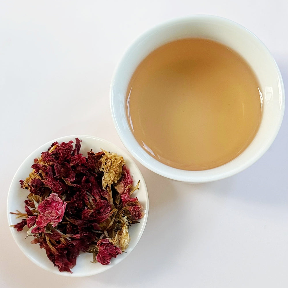 Hand-wrapped Flower Tea Ball Rose & Jasmine 500grams Packed