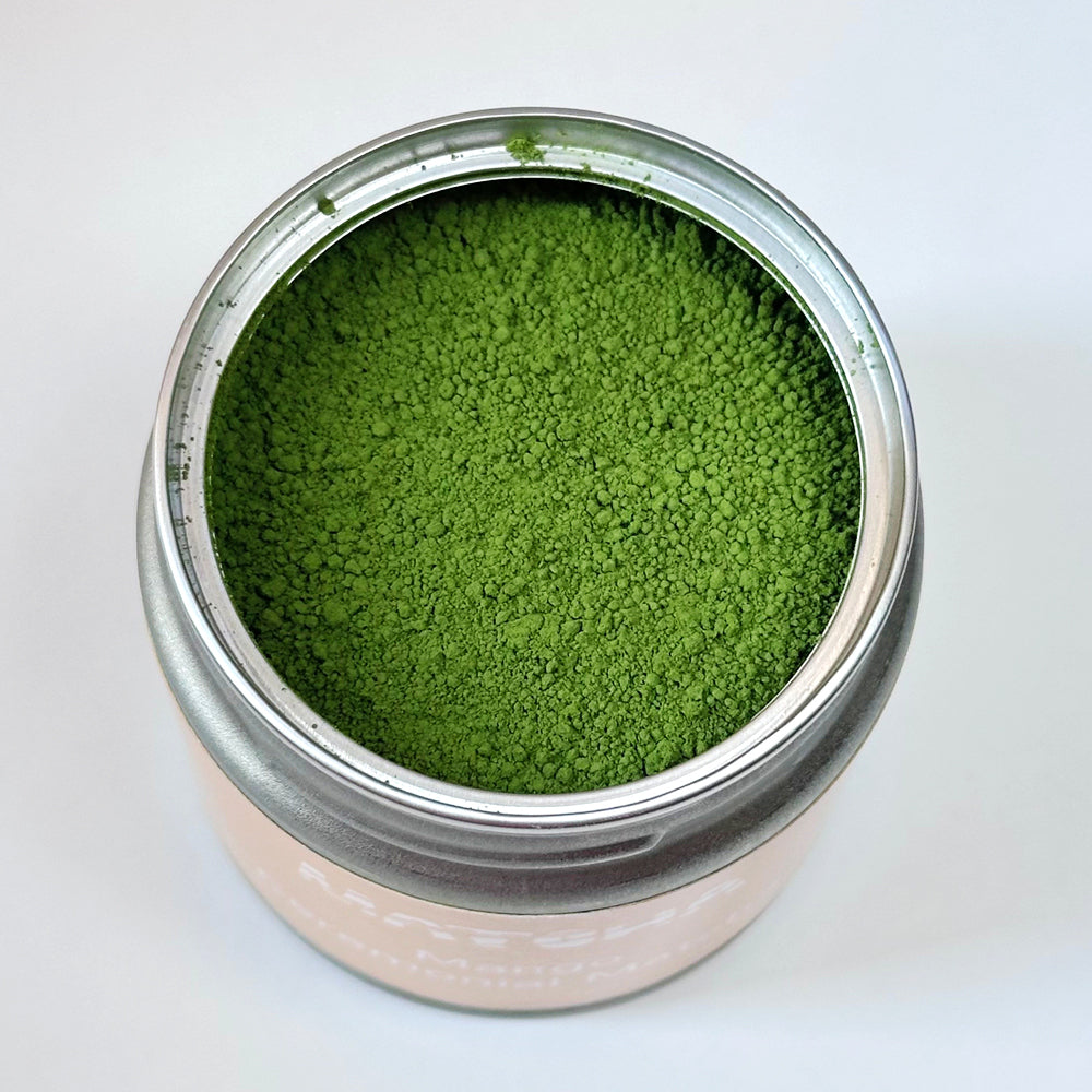 30 grams Packed a Can Green Tea Powder Matcha Mango Flavored Ceremonial Grade 6S