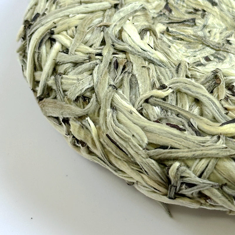 Moonlight Silver Needle White Tea Cake 100 grams packed