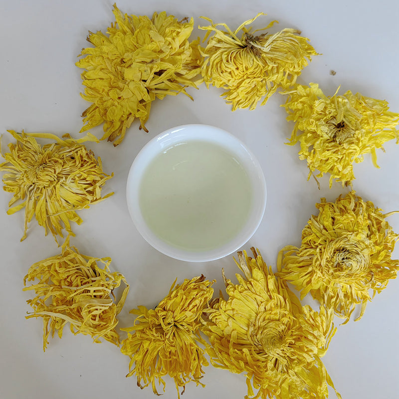 Golden silk yellow chrysanthemum 15grams Loose Leaf Tea