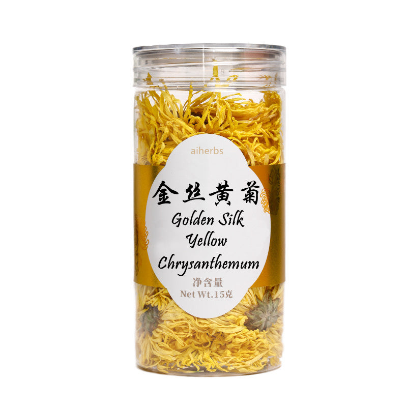 Golden silk yellow chrysanthemum 15grams Loose Leaf Tea