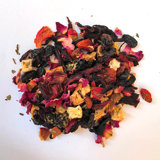 Raspberry Cranberries Fruit Tea