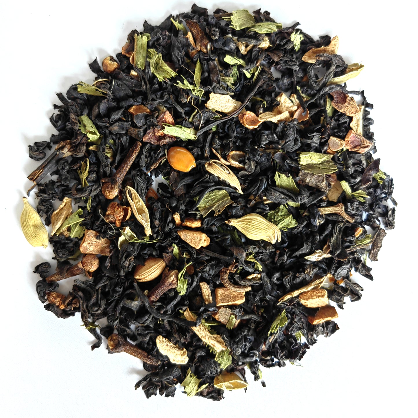 Spiced Life assam black tea Masala Chai Cinnamon Tea with Cardamom Cloves