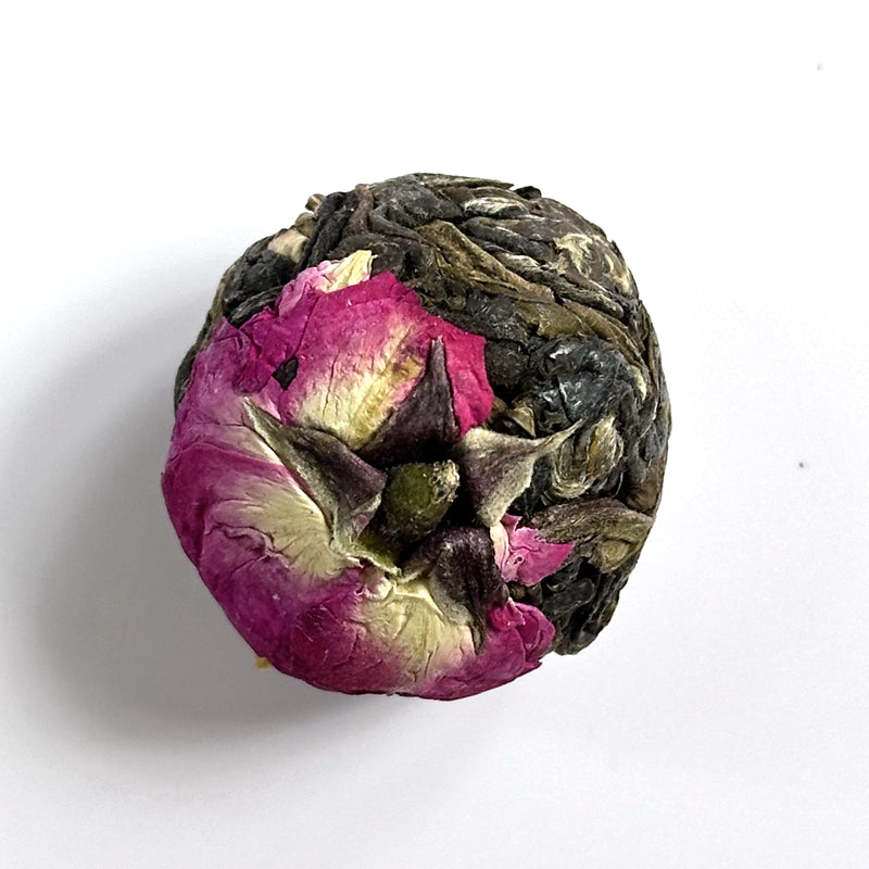 Rose Flower Sheng Puerh Tea Ball