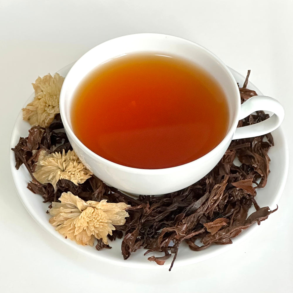 White Chrysanthemum Black Tea Ball