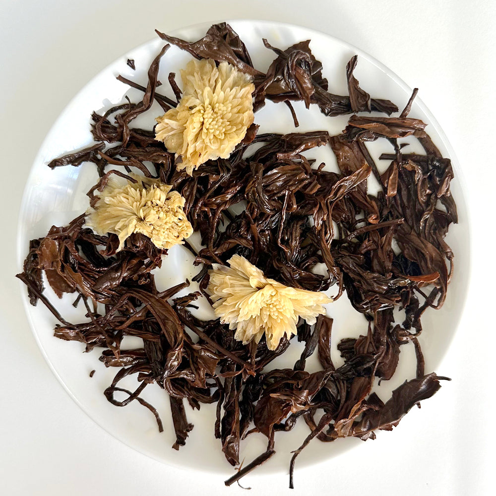 White Chrysanthemum Black Tea Ball