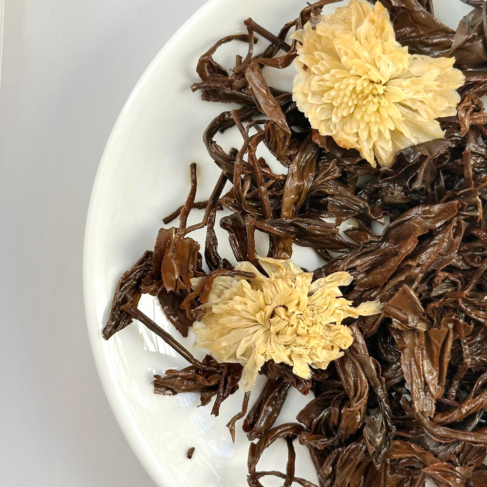 White Chrysanthemum Black Tea Ball