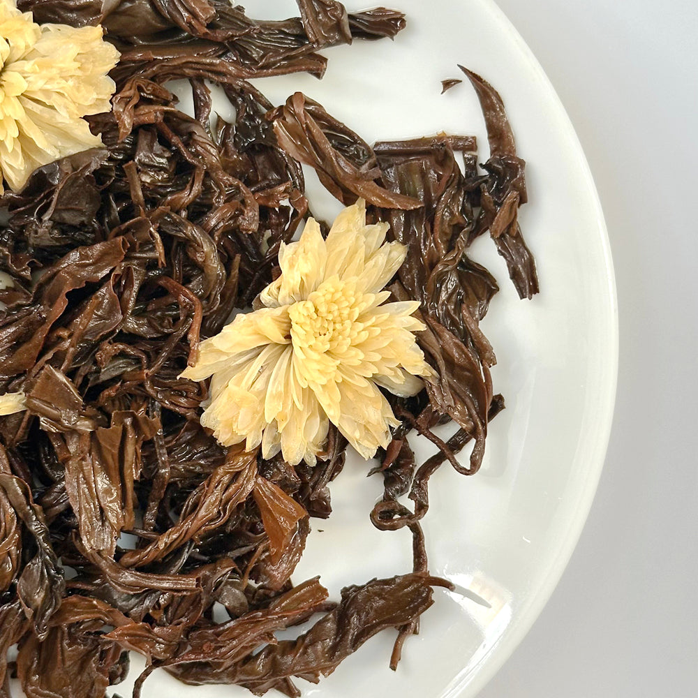White Chrysanthemum Black Tea Ball