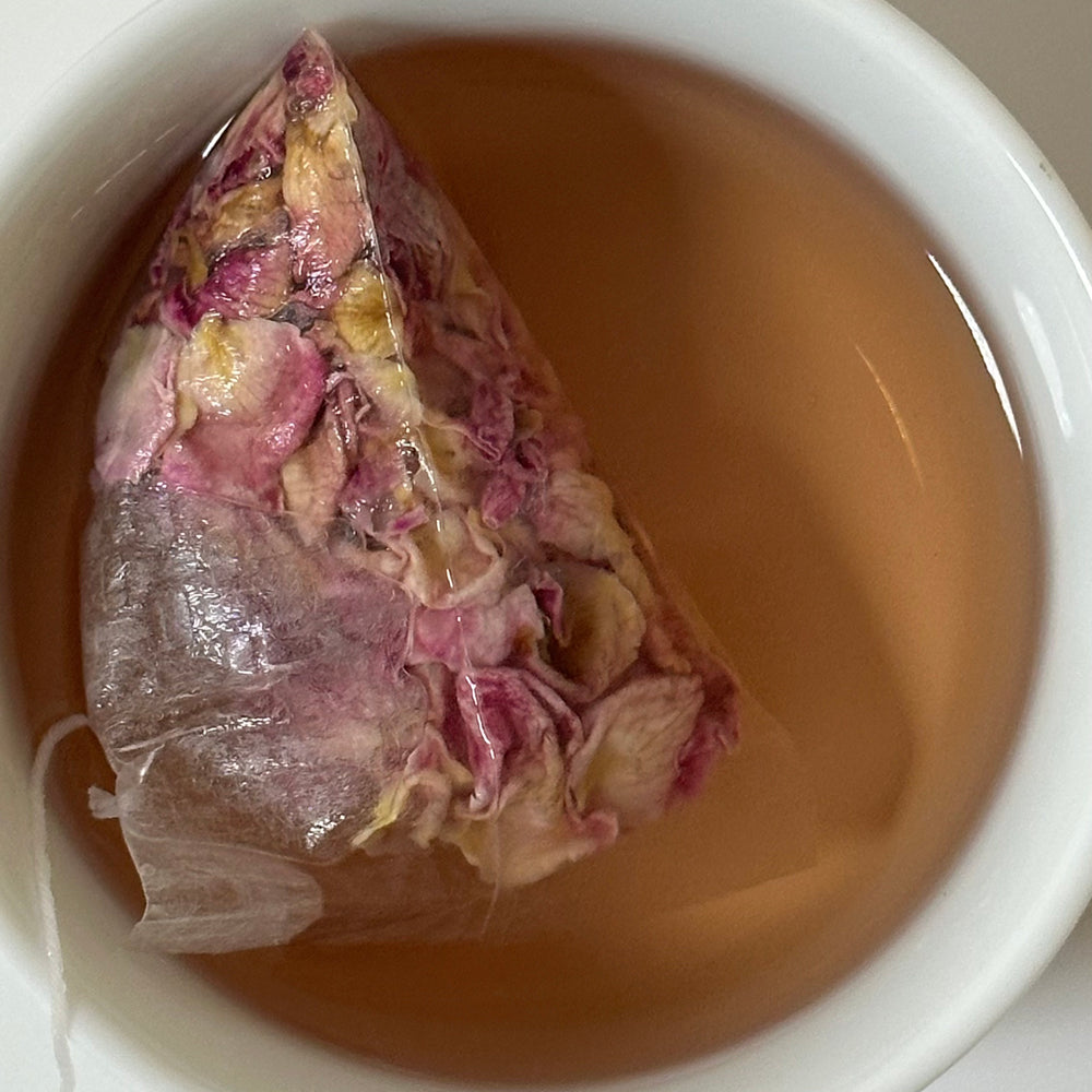 Empty Corn fiber non-woven fabric 5.8*7cm triangular tea bag