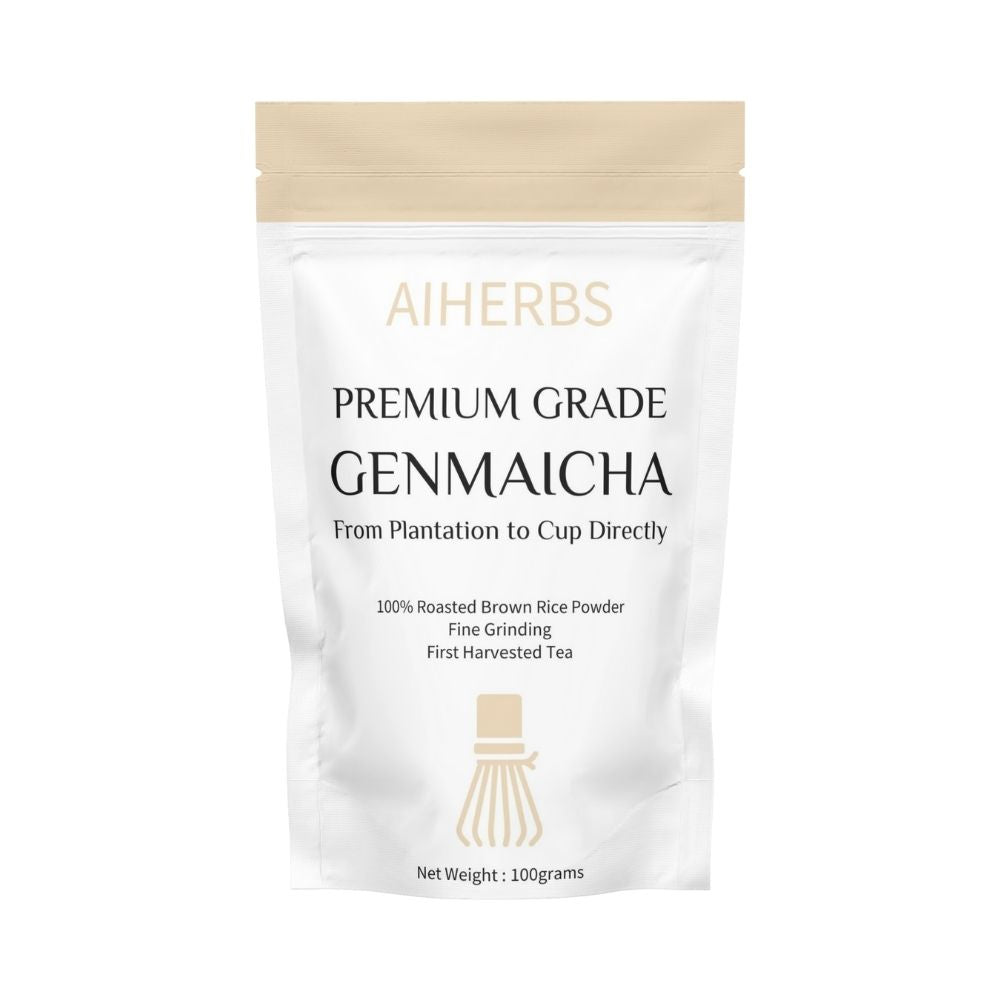 100% Pure and Natural Fine Grinding Pure Genmaicha Powder Tea / Roasted Brown Rice Powder Tea
