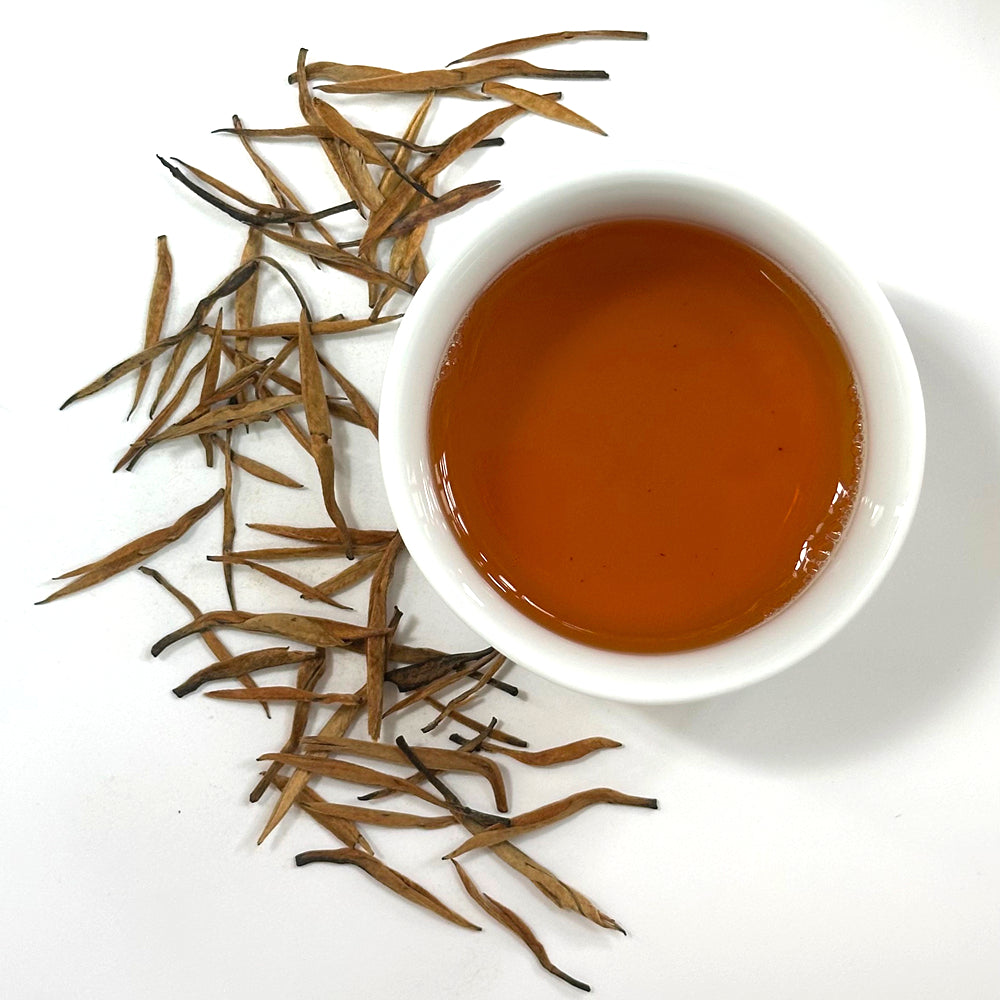 2026 Harvested Premium Golden Needle Yunnan Black Tea (Buds Only)