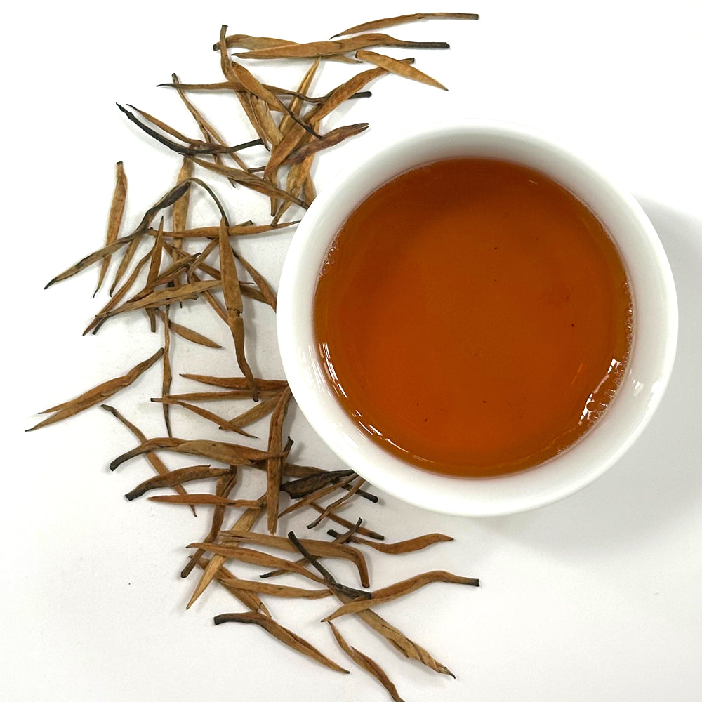 2026 Harvested Premium Golden Needle Yunnan Black Tea (Buds Only)