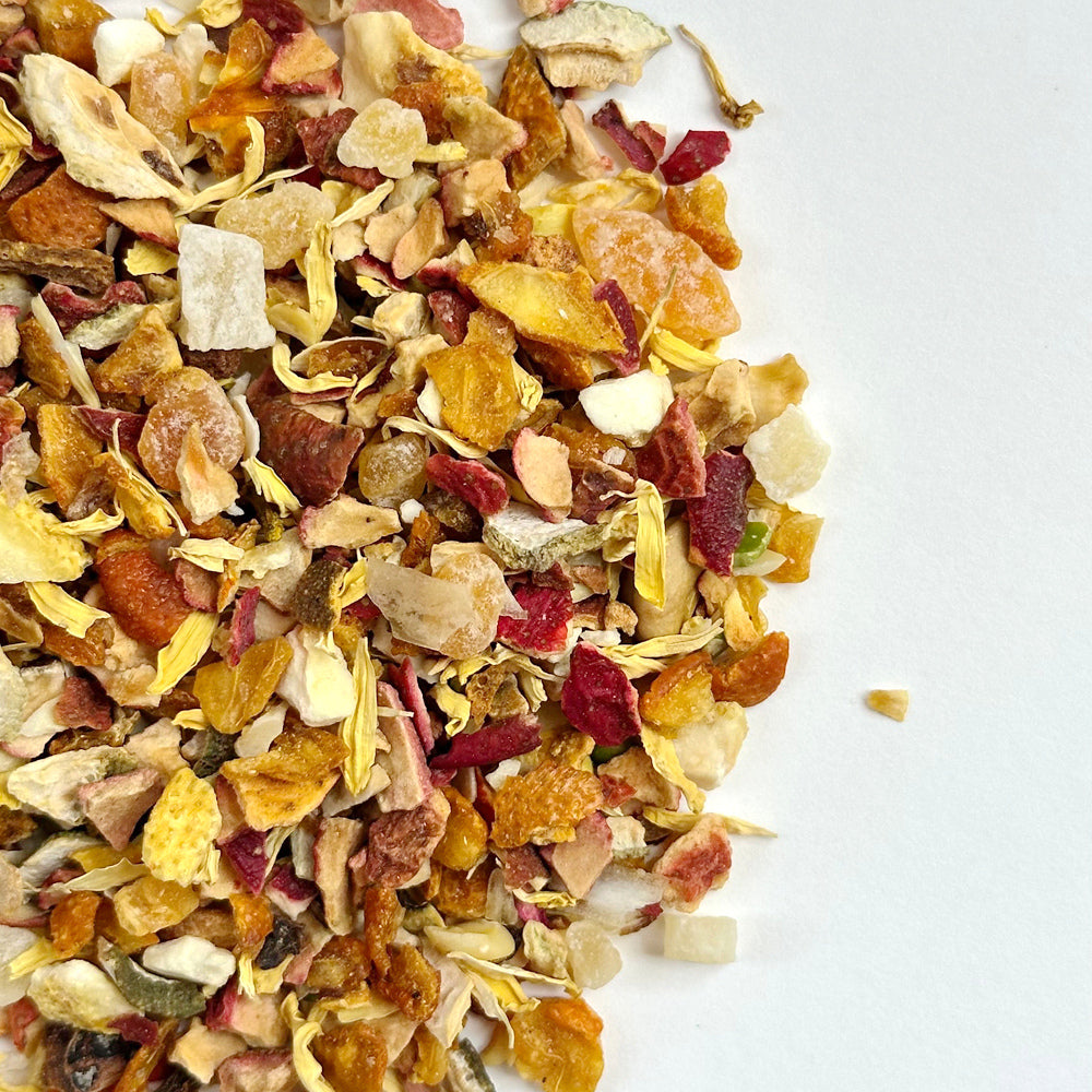 Rose Kumquat Lemon Fruit Tea