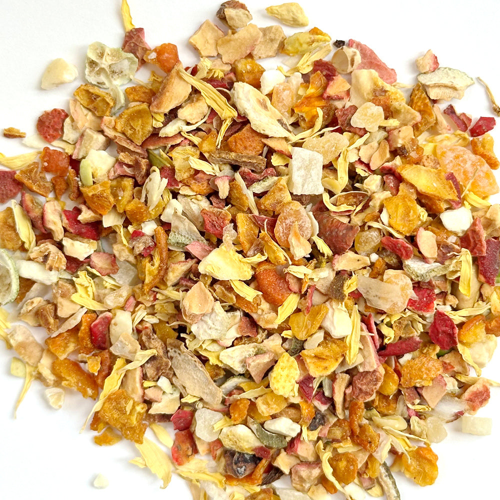 Rose Kumquat Lemon Fruit Tea