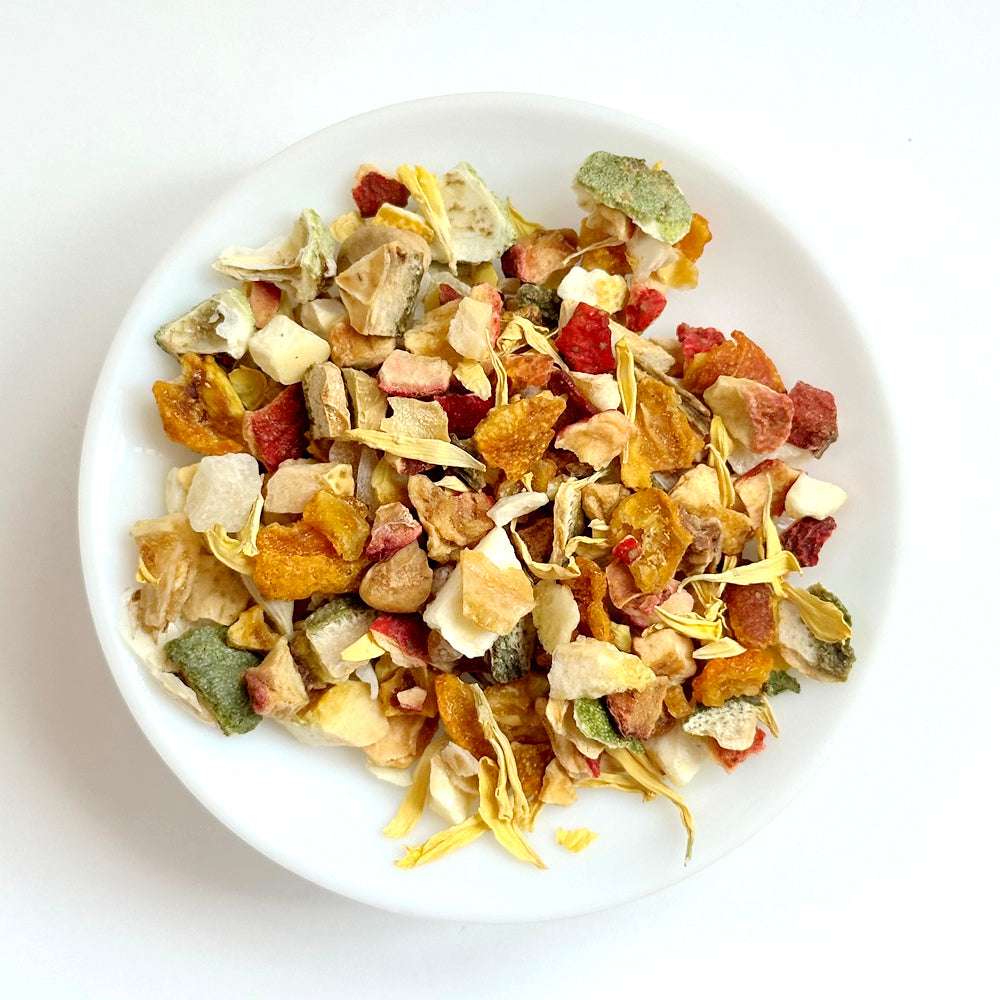Rose Kumquat Lemon Fruit Tea