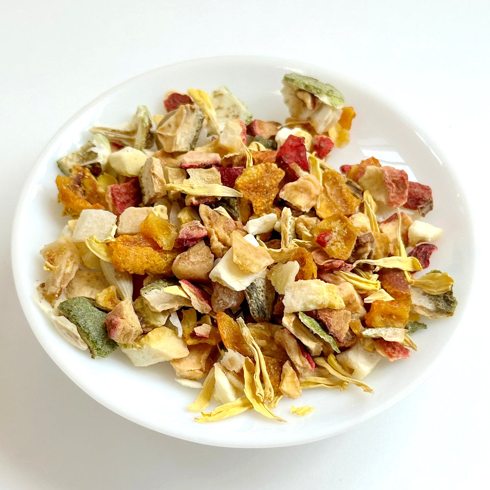 Rose Kumquat Lemon Fruit Tea