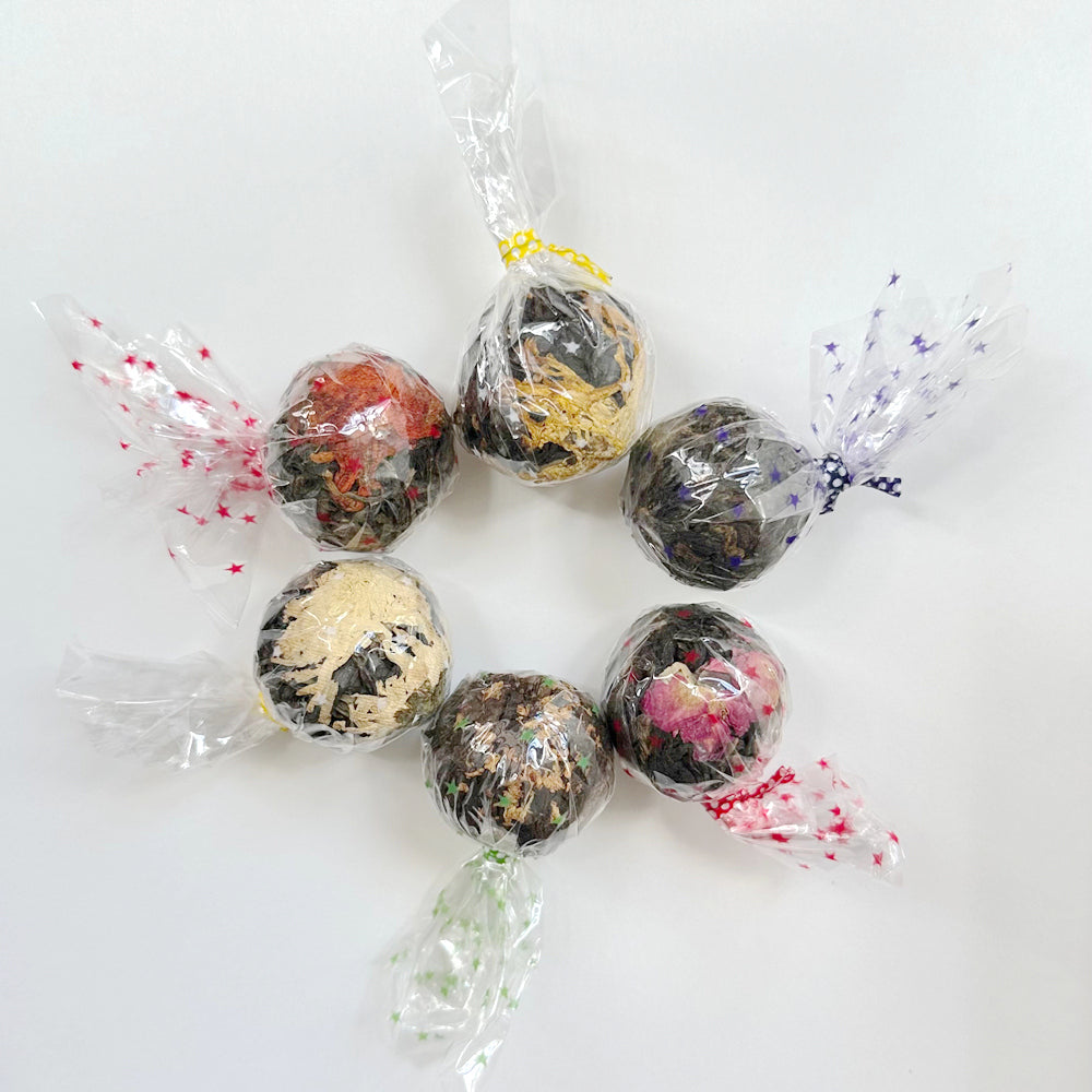 Lily Flower Shu Puerh Tea Ball