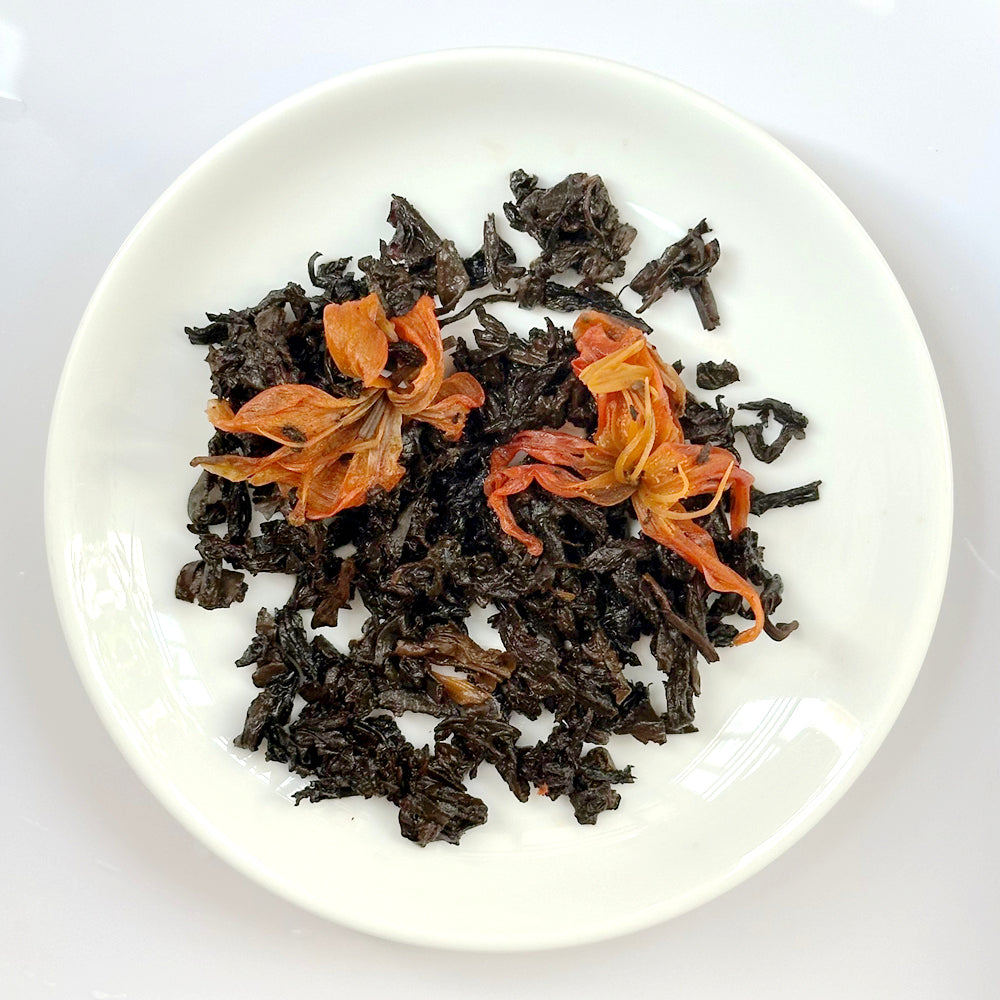 Lily Flower Shu Puerh Tea Ball