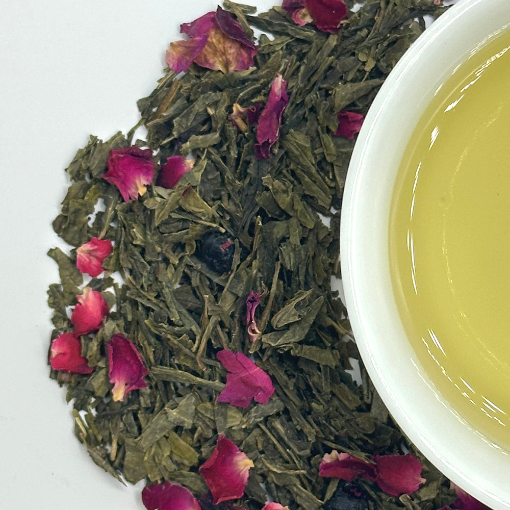 Rose Buleberry Green Tea