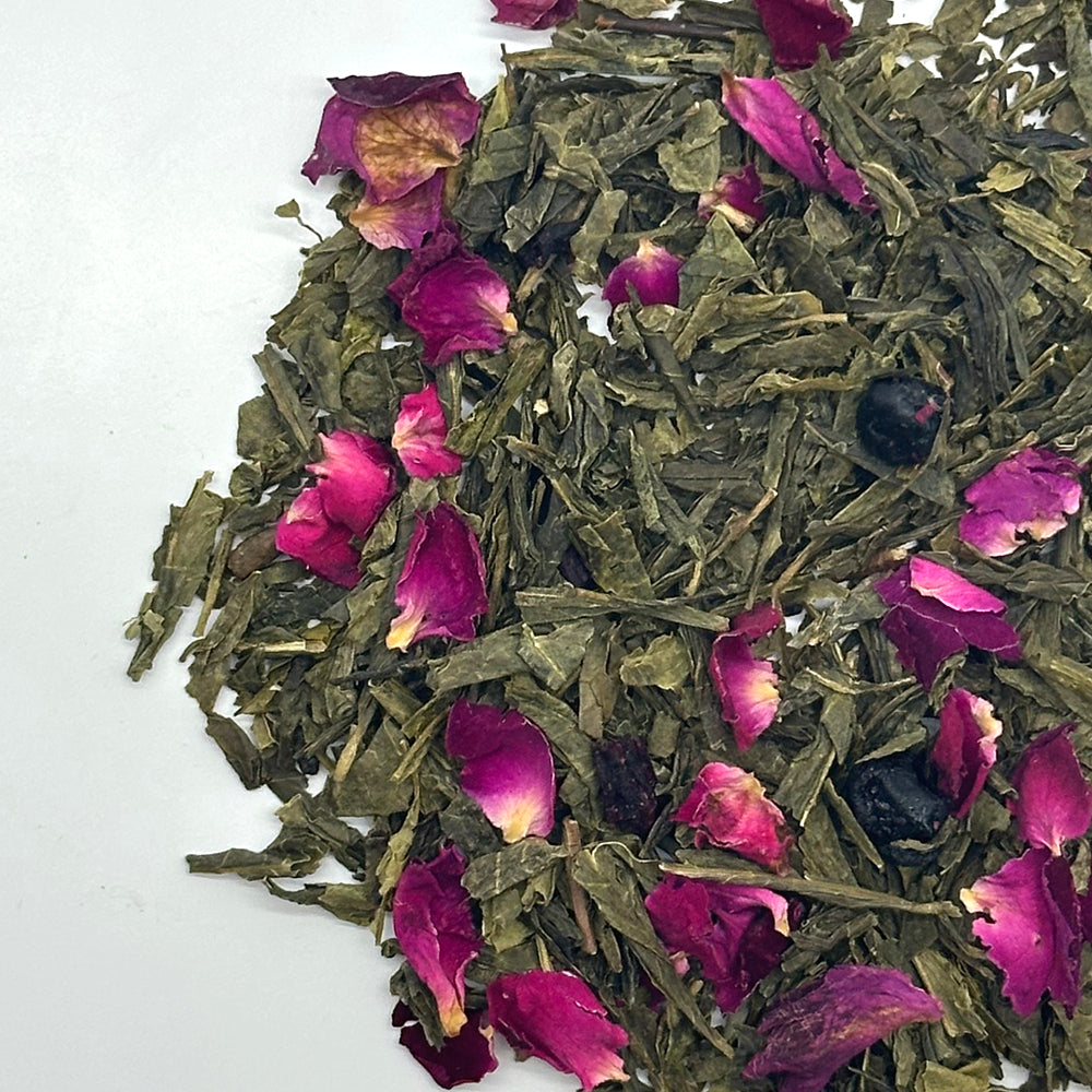 Rose Buleberry Green Tea