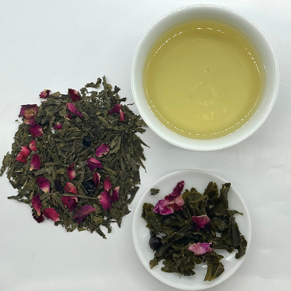Rose Buleberry Green Tea