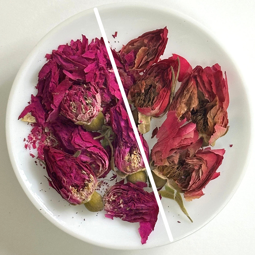 2025 Spring First Harvested Rose Buds Flower Tea
