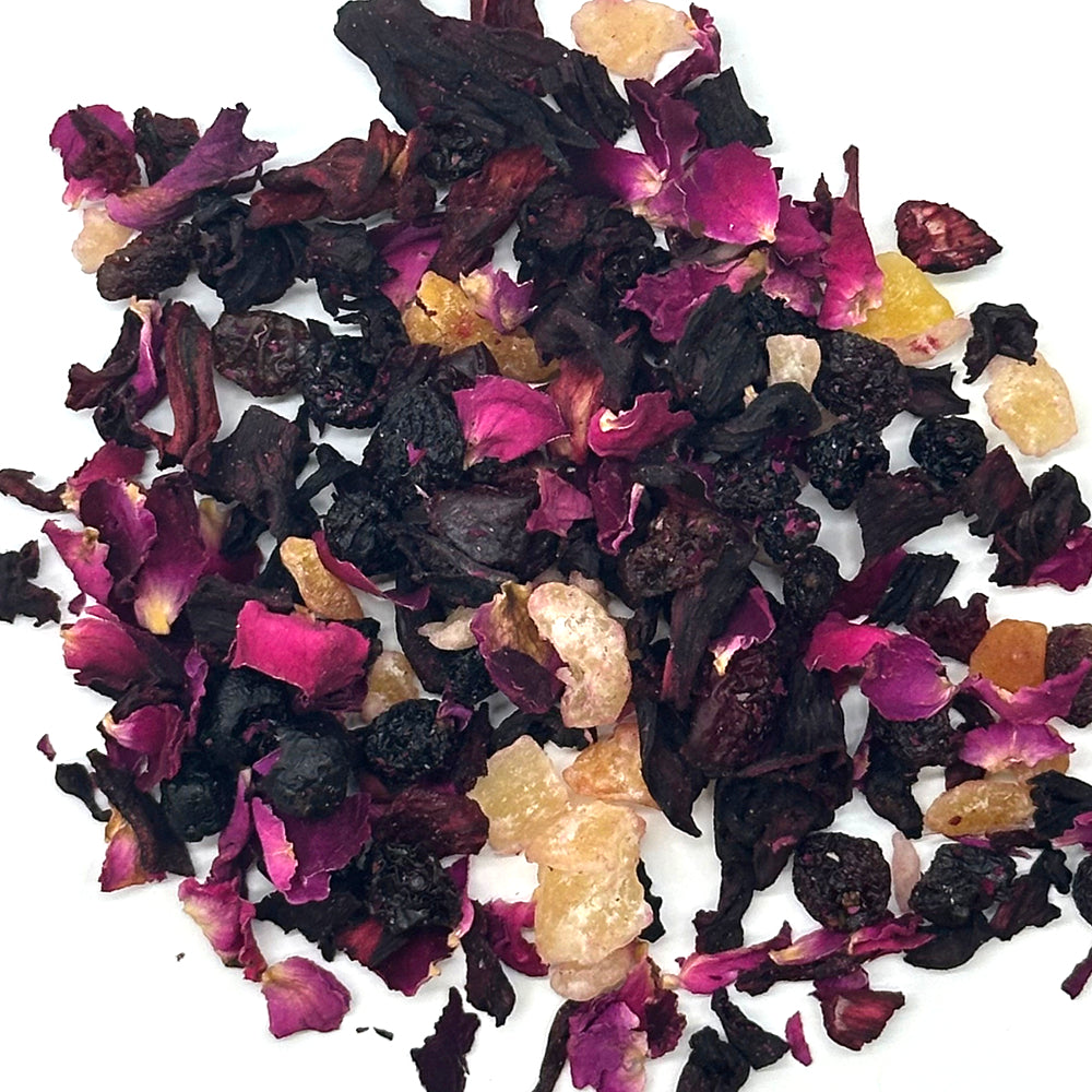 Rose Cherry Herbal Tea - Naturally Caffeine Free