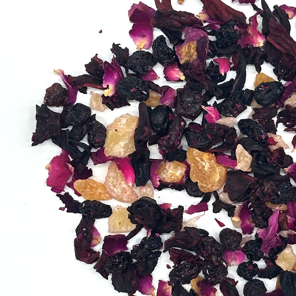 Rose Cherry Herbal Tea - Naturally Caffeine Free