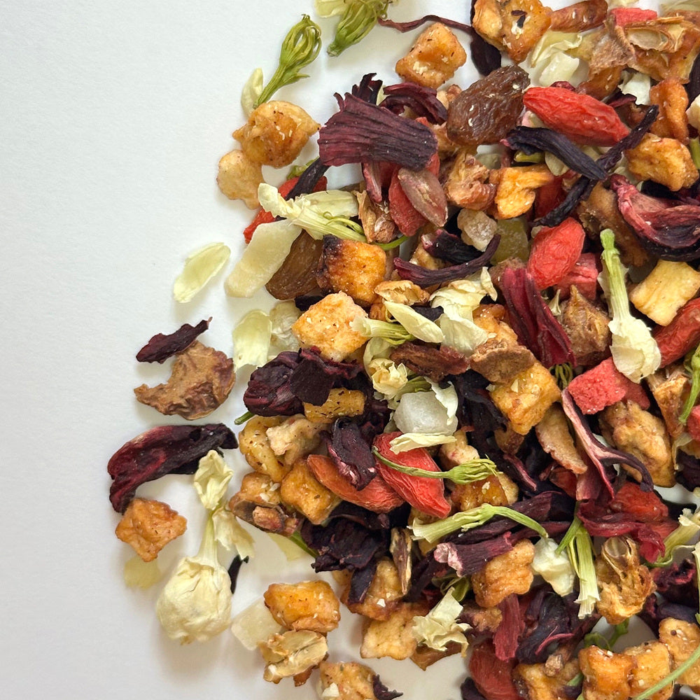 Strawberry Fruit Jasmine Flower Fruit Tea
