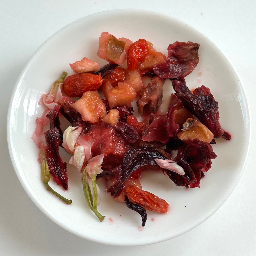Strawberry Fruit Jasmine Flower Fruit Tea