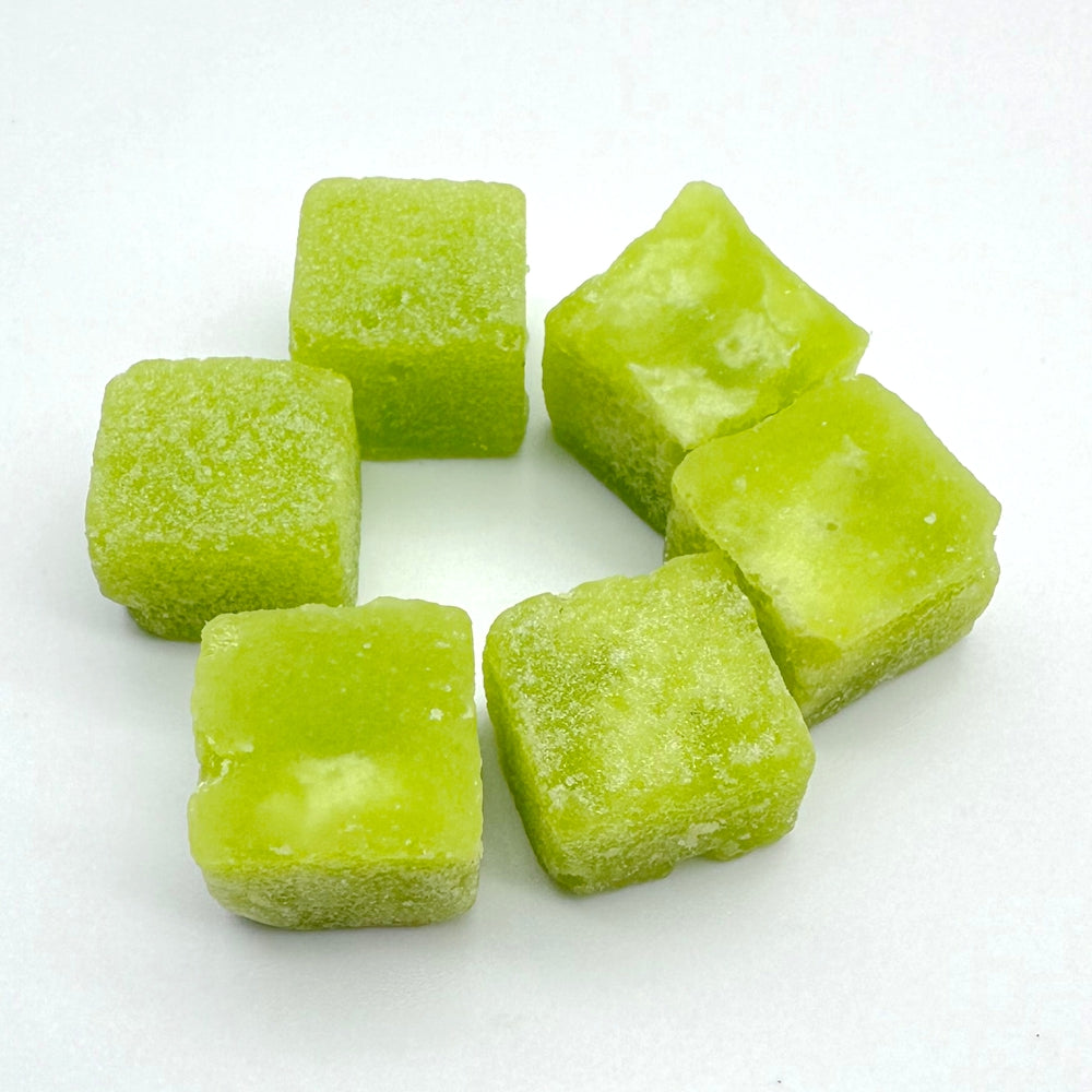 Mint Pear-syrup Tea Cube with Sea salt and Lemon