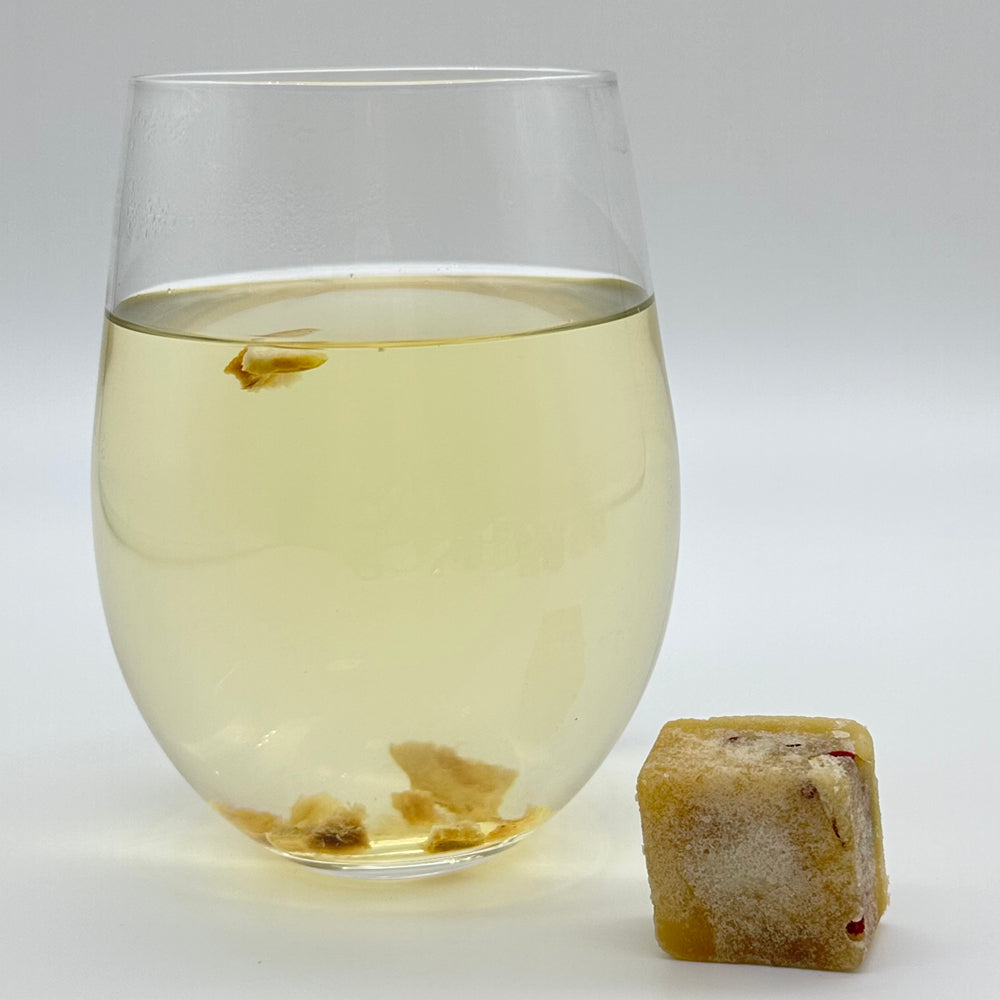 Honey Sugar Flower Tea Cube